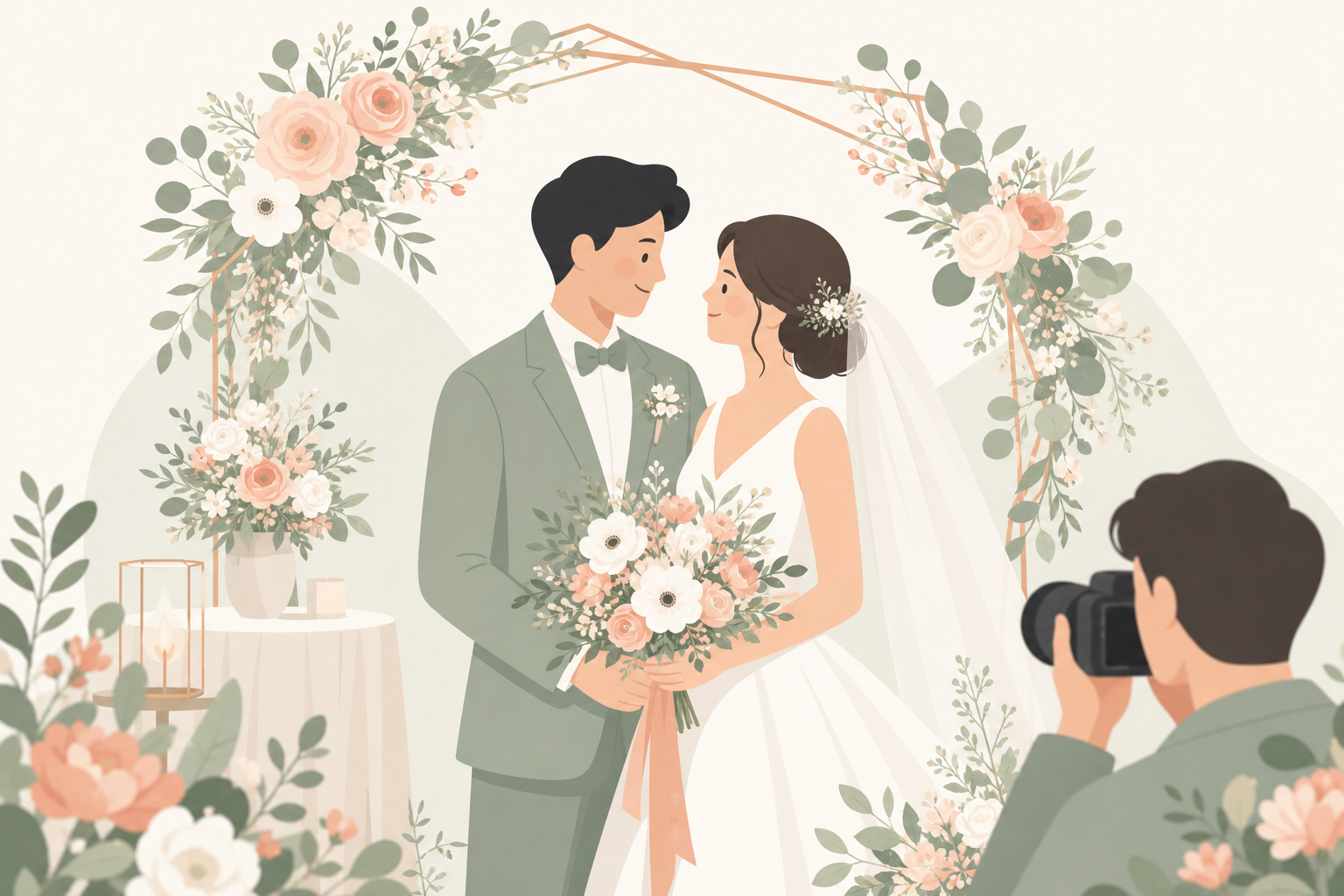 婚禮花藝如何承載新人最重要的情感記憶？